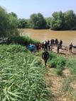 Eda ve Şahin'in nehirde akıntıya kapıldıkları anlar kamerada (2)