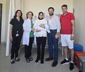 Bursa Şehir Hastanesi'nde anne karnındaki bebek, başarılı ameliyat ile yaşama döndü