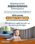 Gıda alerjisi olan bebekler için 3,1 milyar TL mama ödemesi yapıldı