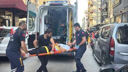 Husumetlisi tarafından sokak ortasında bacağından vuruldu