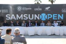 Uluslararası Samsun Open ATP Challenger 50 Tenis Turnuvası başladı