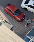 Kağıthane’de hastanede otopark ücretine itiraz etti; aracını valenin üzerine sürdü