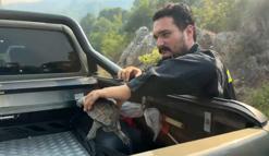 Kumluca'da orman yangını (6)