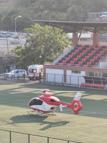 Vücudu yanan bebek ambulans helikopterle Ankara'ya sevk edildi