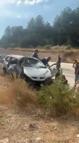 Takla atan otomobildeki çift öldü