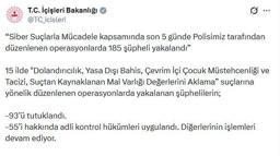 15 ilde siber suçlara yönelik operasyon; 93 tutuklama