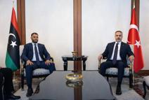 Bakan Fidan, Libya Milli Birlik Hükümeti İçişleri Bakan Vekili Trabelsi ile görüştü