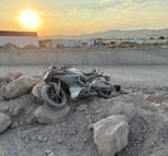 Kayseri'de motosiklet devrildi: 2 yaralı