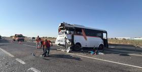 Tekirdağ’da 4 araç zincirleme kazaya karıştı; 29 yaralı
