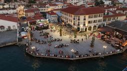 Ayvalık, Tarihi Gümrük Meydanı'na kavuştu