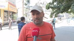 Bahçelievler'de çöken binada enkaz kaldırma çalışmaları sürüyor / Havadan görüntülerle