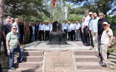 27 yıl önce silahlı saldırıda hayatın kaybeden madenci başkanı anıldı