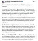 Dışişleri Sözcüsü Keçeli'den Yunanistan'ın Turizm Özel Mekansal Çerçevesi'ne ilişkin açıklama