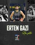 Denizli Basket'te Erten Gazi tamam