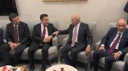 TBMM Başkanı Kurtulmuş, iktidar ve muhalefet kulislerini ziyaret etti
