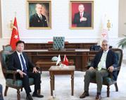 Bakan Memişoğlu, Japonya Temsilciler Meclisi Üyesi Masaki Ogushi ile bir araya geldi