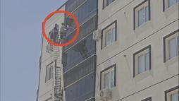 Mardin'de 5 katlı apartmanda yangın; 1'i bebek 3 kişi dumandan etkilendi