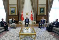 Cumhurbaşkanı Erdoğan, DEM Parti İmralı heyetini kabul etti
