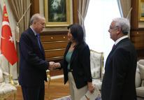 Cumhurbaşkanı Erdoğan, DEM Parti İmralı heyetini kabul etti (2)