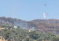 Fethiye'de çıkan orman yangını söndürüldü