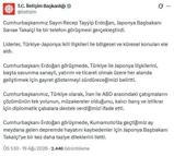 Cumhurbaşkanı Erdoğan, Japonya Başbakanı Takaiçi ile telefonla görüştü