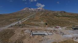 Erciyes'te dağ kızağı projesinde çalışmalar başladı