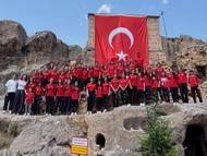 Milli sporcular, tarihi yerleri gezdi