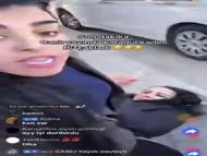 Canlı yayın yaparken tartıştığı kadını bıçaklayan hamile kadın tahliye oldu