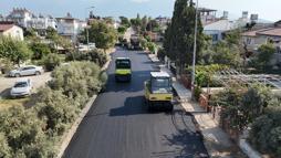 Arsuz'da beton asfalt çalışması tamamlandı