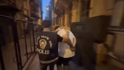 Karaköy’de markete silahlı saldırı yapan şüpheli 70 kamera görüntüsü incelenerek yakalandı