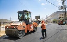 Mersin kırsalında yol çalışmaları sürüyor