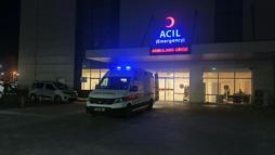 Elini yükleme bandına kaptırdı, ameliyata alındı