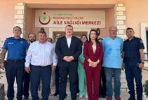Kaymakam Yılmazer’den Yazır Mahallesi’ne ziyaret