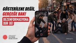 İletişim Başkanı Duran: Dezenformasyona karşı bilincimizi güçlendireceğiz