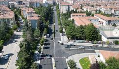 Asfalt çalışması bitti, Gazi Caddesi trafiğe açıldı
