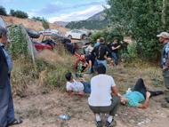 Sivas'ta traktör devrildi: 4 yaralı