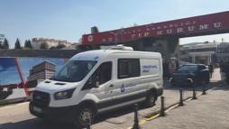 Gaziosmanpaşa'da silahla öldürülen Şerife'nin cenazesi Adli Tıp'tan alındı