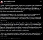 İletişim Başkanı Duran: Türkiye, Suriye’ye desteğini sürdürecek