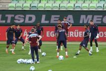 Trabzonspor, Ferencvaros maçı hazırlıklarını tamamladı