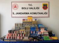 Binlerce paket kaçak sigara ele geçirildi