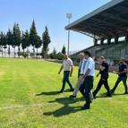 Sezon öncesi Tayfur Sökmen Stadı'nda inceleme