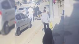 Otomobil ile motosiklet çarpıştı; 1 yaralı