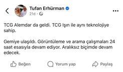 KKTC Cumhurbaşkanı Erhürman: Gemiye ulaşıldı