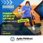Menemen'de ücretsiz POMEM ve BESYO kursu