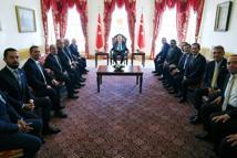 Cumhurbaşkanı Erdoğan, kulüp başkanlarını kabul etti