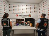 Antalya Havalimanı’nda 18 kilo 921 gram likit metamfetamin ele geçirildi