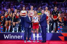 CEV Trendyol EuroVolley 2026 MVP’si Vargas, ödülünü Roko Sikiric ve Sinan Cem Şahin’den aldı