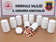 Kırıkkale'de 539 adet sentetik uyuşturucu hap ele geçirildi