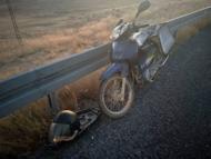 Kayseri’de bariyerlere çarpan motosikletin sürücüsü öldü