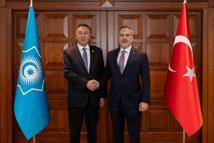 Bakan Fidan, TDT Genel Sekreteri Ömüraliyev'i kabul etti